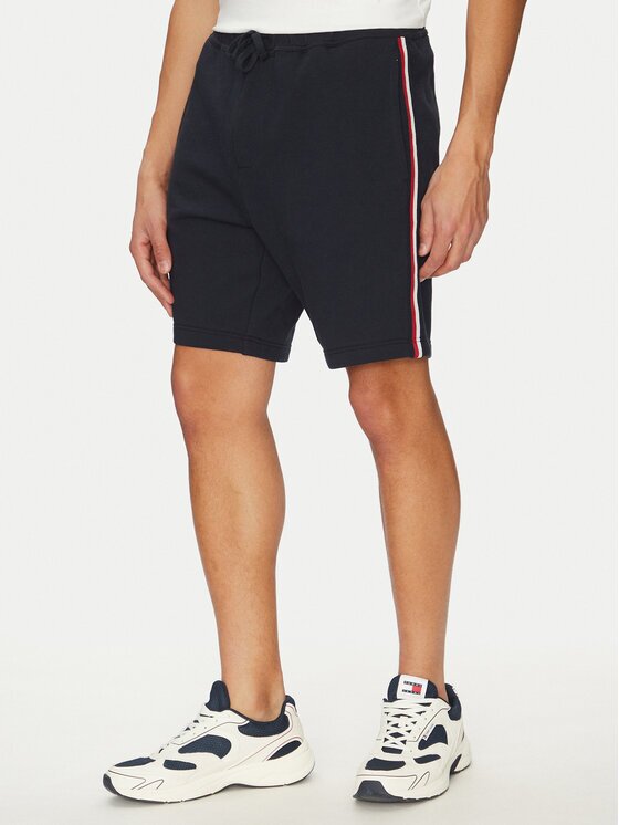 Tommy Hilfiger Шорти от плат Global Stripe MW0MW39255 Regular Fit