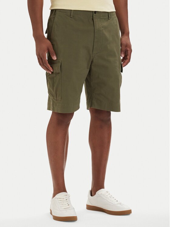 Tommy Hilfiger Шорти от плат Twill Cargo MW0MW42350 Relaxed Fit