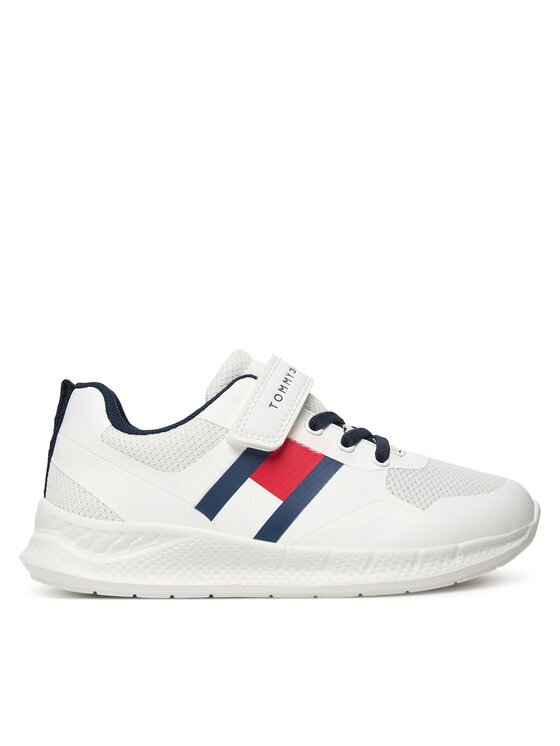 Tommy Hilfiger Сникърси Flag Low Cut Lace-Up/Velcro T1X9-34369-1843 M