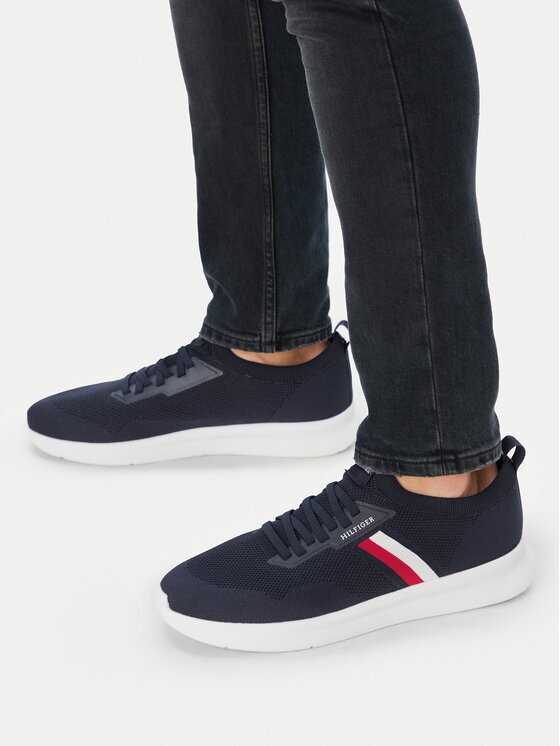 Tommy Hilfiger Сникърси Lightweight Knitted Runner FM0FM05756