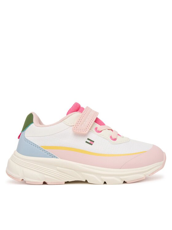 Tommy Hilfiger Сникърси Low Cut Lace-Up/Velcro Sneaker T1A9-35107-1861 M