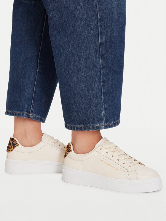 Tommy Hilfiger Сникърси Th Feminine Platform Cheetah FW0FW09693
