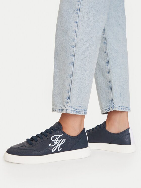 Tommy Hilfiger Сникърси Th Icon Court Script Premium FW0FW09604