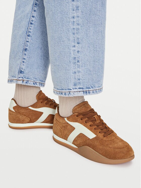 Tommy Hilfiger Сникърси Th Vintage Low Runner Suede FW0FW09621