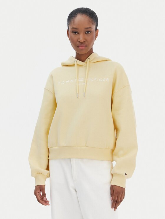Tommy Hilfiger Суитшърт Corp Logo WW0WW47832 Regular Fit