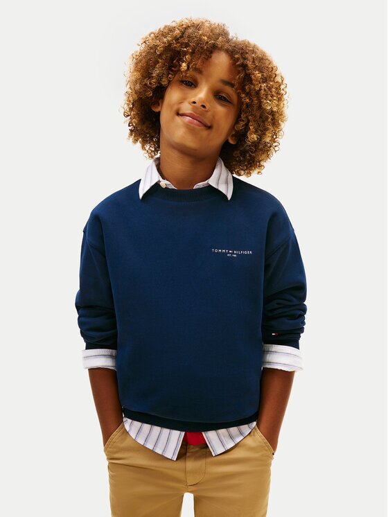 Tommy Hilfiger Суитшърт Mini Corp KS0KS00665 D Regular Fit