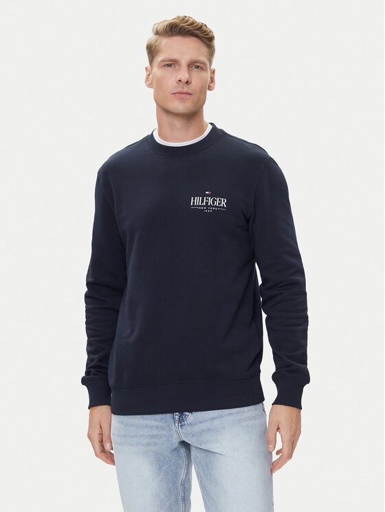 Tommy Hilfiger Суитшърт Stacked MW0MW39376 Regular Fit