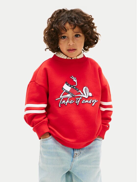 Tommy Hilfiger Суитшърт Wavy Flag KB0KB10315 Regular Fit