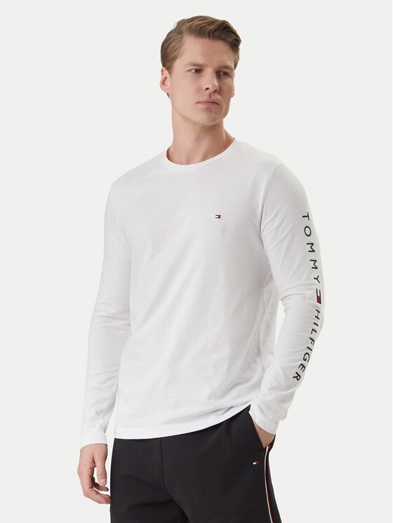 Tommy Hilfiger Тениска с дълъг ръкав Logo MW0MW09096 Regular Fit