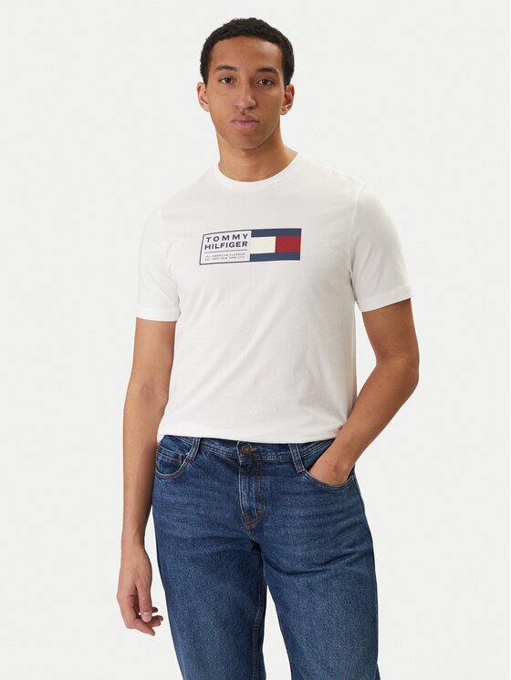 Tommy Hilfiger Тишърт Brand Love Box MW0MW42366 Regular Fit