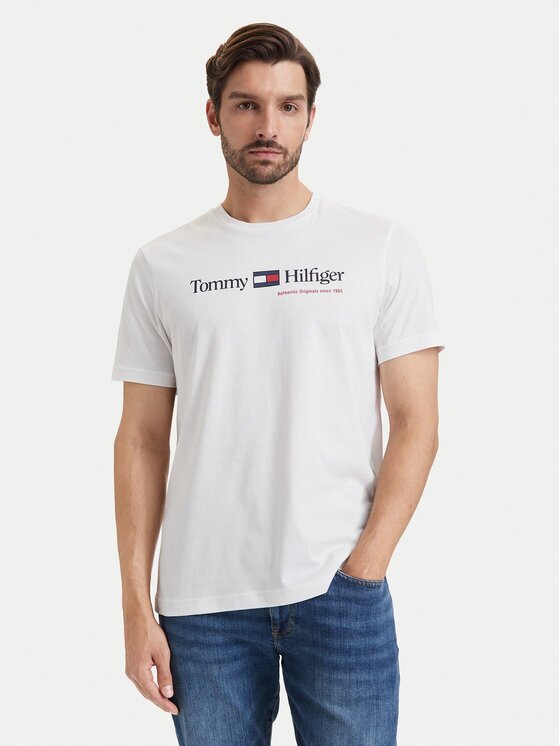 Tommy Hilfiger Тишърт Brand Love MW0MW44875 Regular Fit
