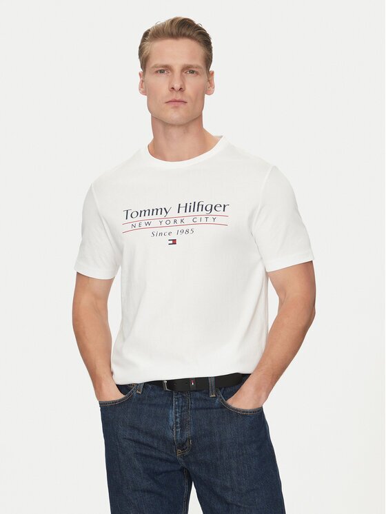 Tommy Hilfiger Тишърт Center Stack MW0MW38621 Regular Fit