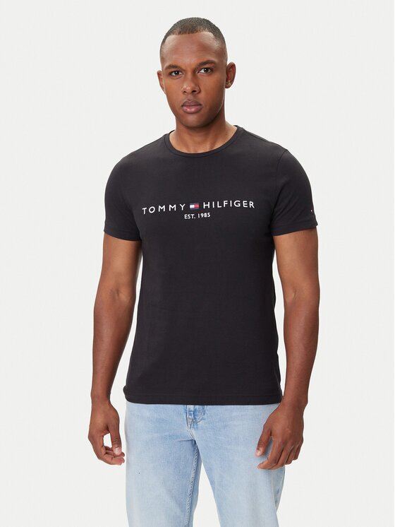 Tommy Hilfiger Тишърт Core Logo Tee MW0MW11465 Slim Fit