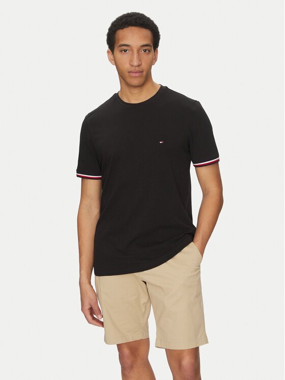 Tommy Hilfiger Тишърт Global Stripe MW0MW38630 Regular Fit