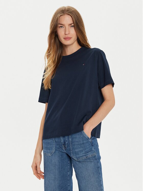 Tommy Hilfiger Тишърт Modern Flag WW0WW43597 Relaxed Fit