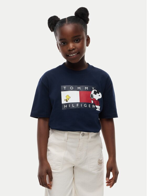 Tommy Hilfiger Тишърт Peanuts KS0KS00766 Regular Fit