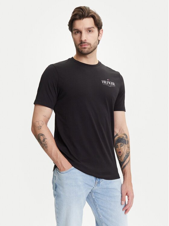 Tommy Hilfiger Тишърт Stack MW0MW39355 Regular Fit