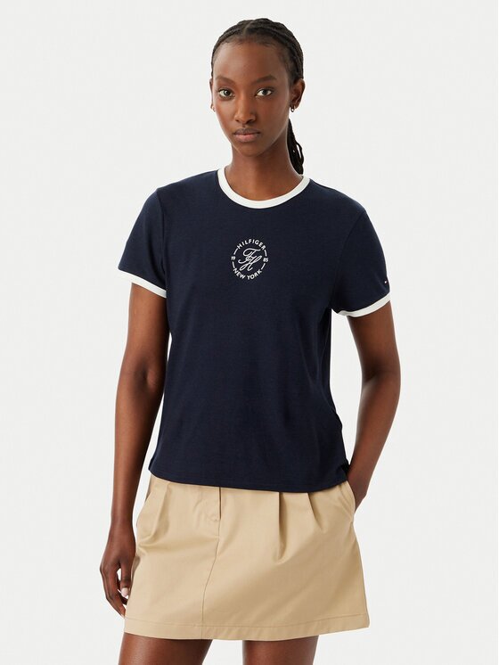 Tommy Hilfiger Тишърт WW0WW50032 Regular Fit