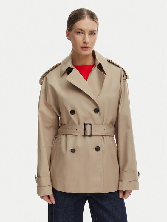 Tommy Hilfiger Тренч WW0WW49586 Relaxed Fit