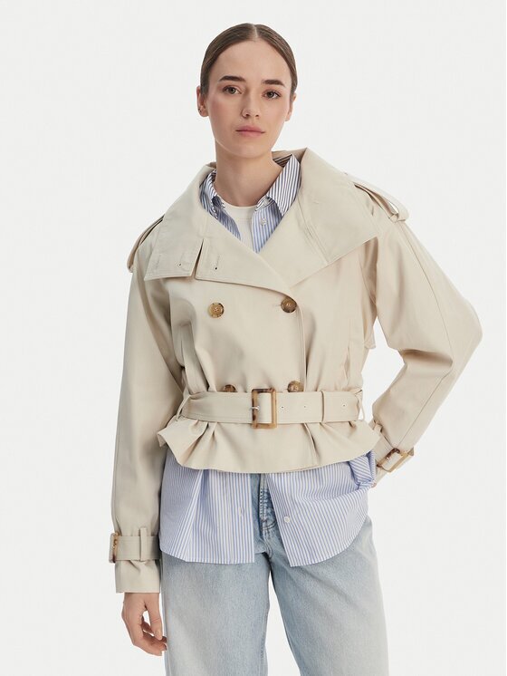Tommy Hilfiger Тренч WW0WW50768 Oversize