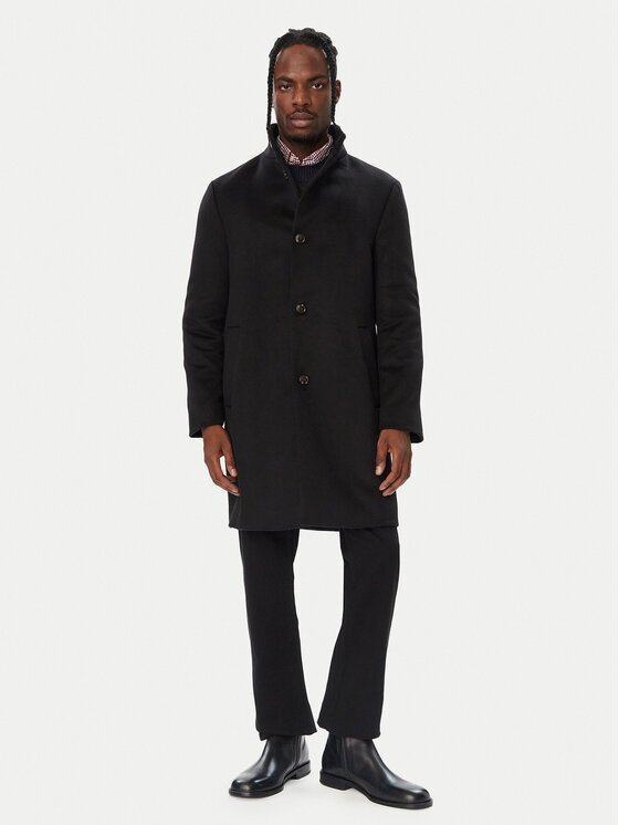 Tommy Hilfiger Вълнено палто MW0MW40767 Regular Fit