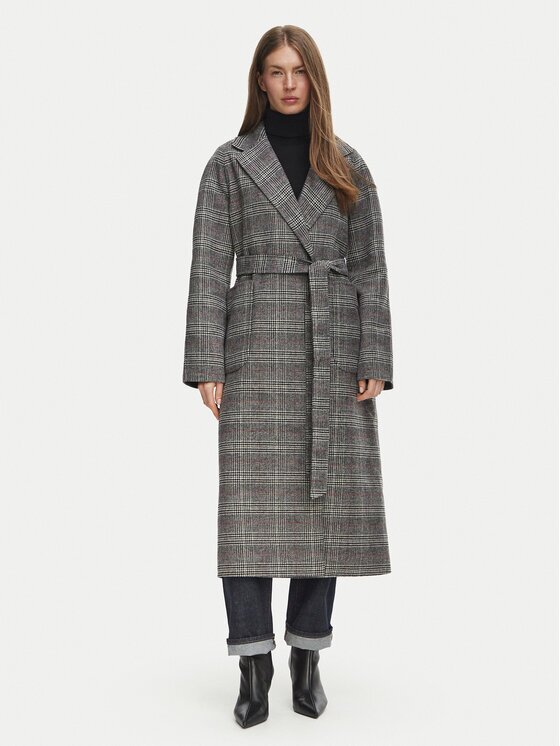 Tommy Hilfiger Вълнено палто WW0WW51526 Regular Fit