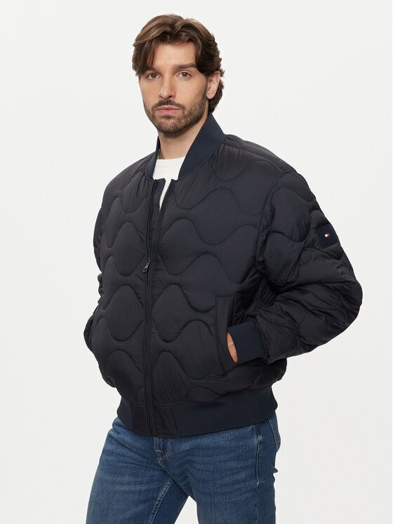 Tommy Hilfiger Яке бомбър MW0MW37341 Regular Fit