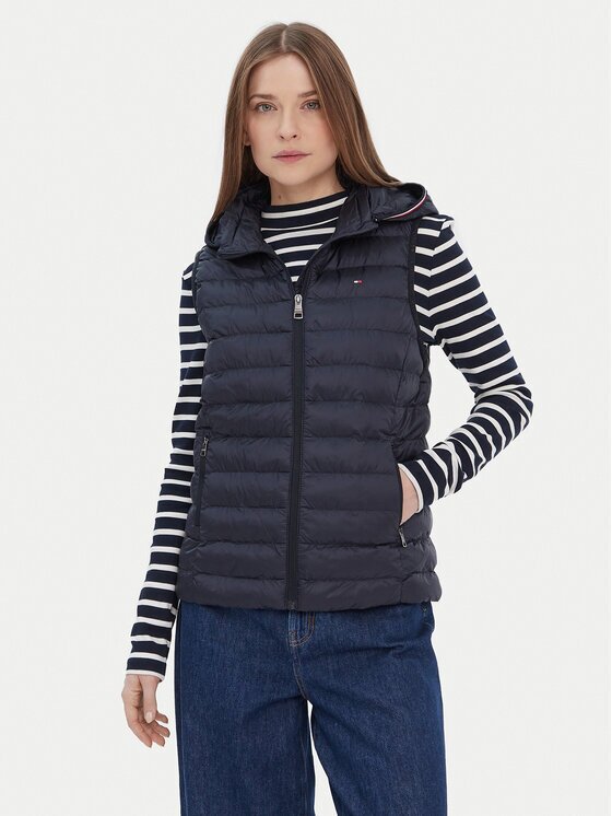 Tommy Hilfiger Жилетка за костюм Global Stripe WW0WW42051 Regular Fit