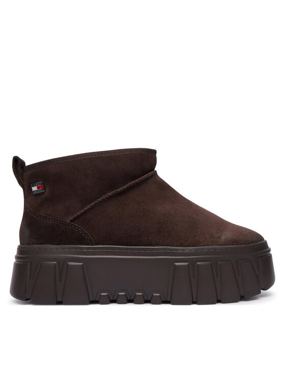 Tommy Jeans Апрески Tjw Suede Platform Boots Wl EN0EN03158