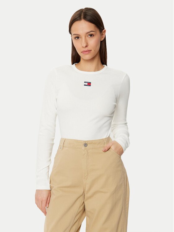 Tommy Jeans Блуза DW0DW20178 Slim Fit