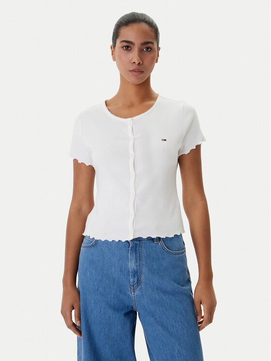 Tommy Jeans Блуза DW0DW20377 Slim Fit