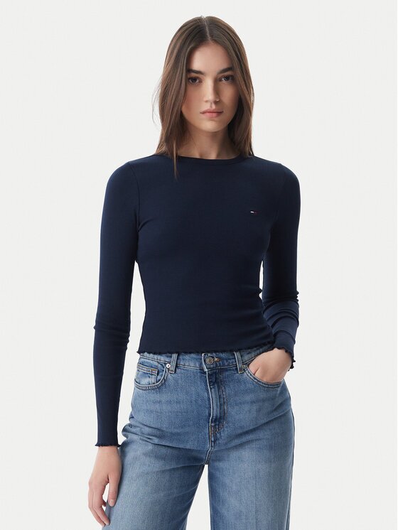Tommy Jeans Блуза DW0DW22783 Slim Fit