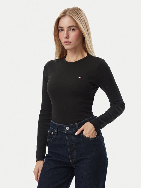 Tommy Jeans Блуза DW0DW23524 Slim Fit