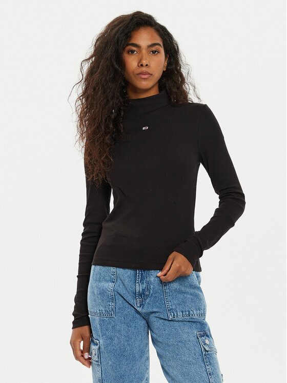 Tommy Jeans Блуза Essential DW0DW19830 Slim Fit