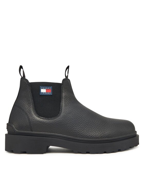 Tommy Jeans Боти тип челси Tjm Chelsea Leather Wl EM0EM01670