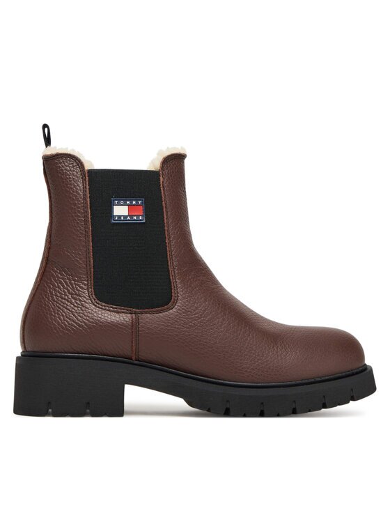 Tommy Jeans Боти тип челси Tjw Chelsea Boot Wl EN0EN02826