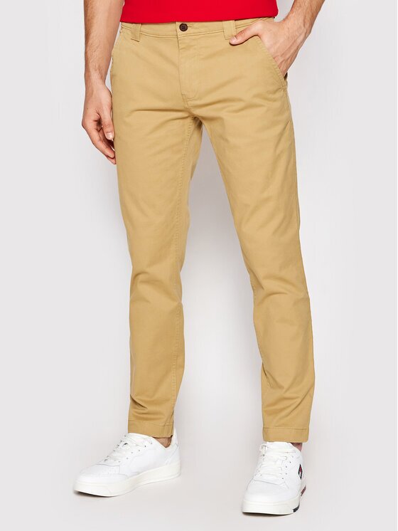 Tommy Jeans Чино панталони Scanton DM0DM09595 Slim Fit