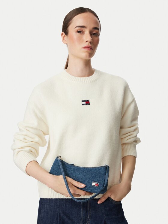 Tommy Jeans Дамска чанта Tjw Cool Denim Shoulder Bag AW0AW19157