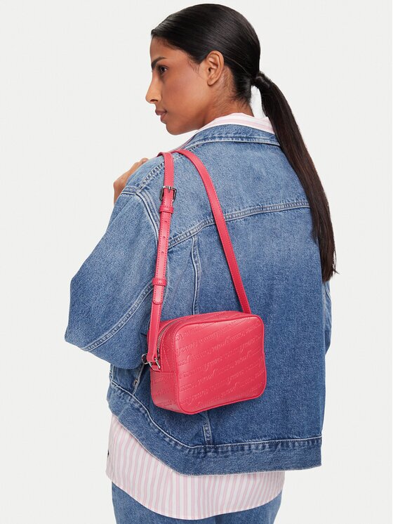 Tommy Jeans Дамска чанта Tjw Must Aop Camera Bag AW0AW17865
