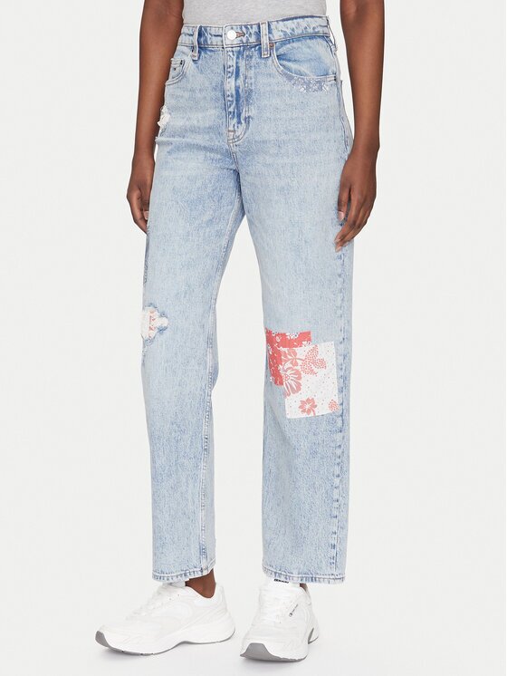 Tommy Jeans Дънки Layla DW0DW20017 Straight Fit