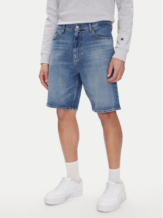 Tommy Jeans Дънкови шорти Isaac DM0DM20952 Relaxed Fit