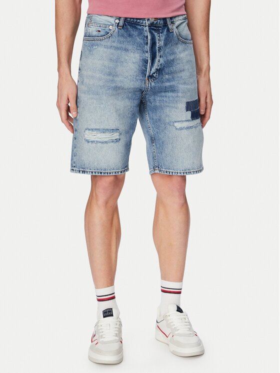 Tommy Jeans Дънкови шорти Otis DM0DM23065 Regular Fit