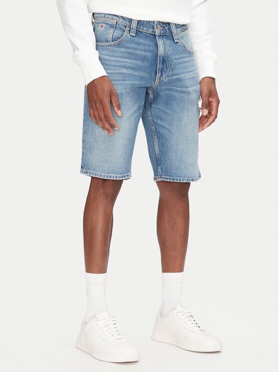 Tommy Jeans Дънкови шорти Ronnie DM0DM21331 Regular Fit