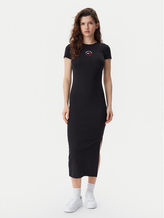 Tommy Jeans Ежедневна рокля DW0DW20384 Slim Fit