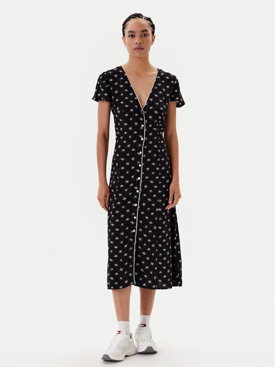 Tommy Jeans Ежедневна рокля DW0DW20884 Regular Fit