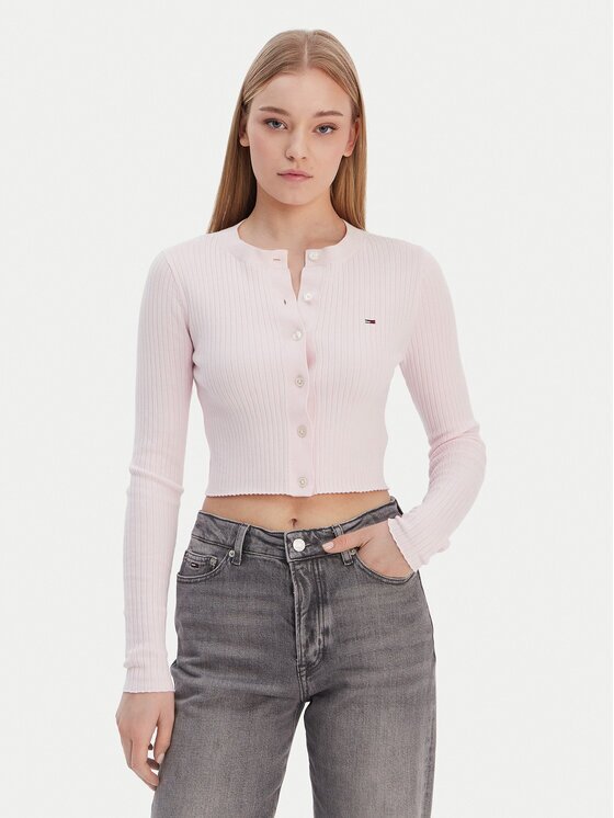 Tommy Jeans Кардиган DW0DW22023 Slim Fit