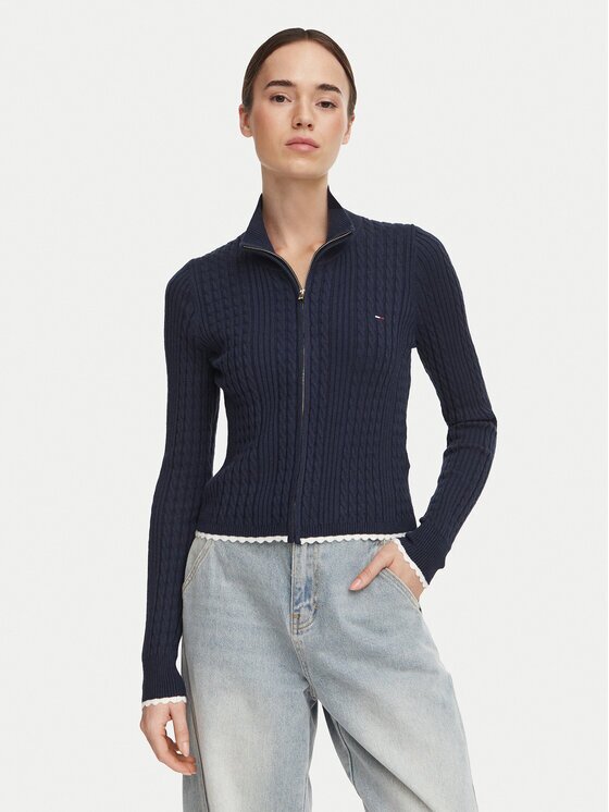 Tommy Jeans Кардиган DW0DW23355 Slim Fit