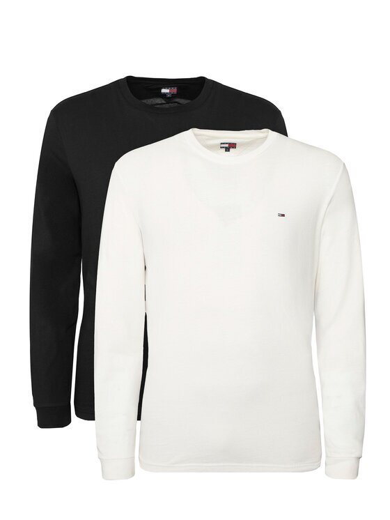 Tommy Jeans Комплект дълги ръкави DM0DM22148 Slim Fit
