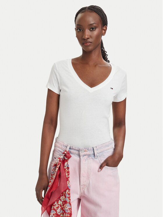 Tommy Jeans Комплект тениски DW0DW21367 Slim Fit