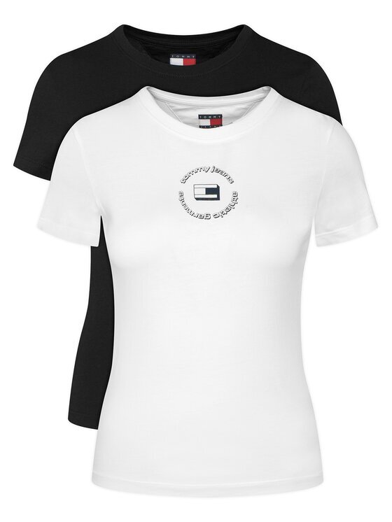 Tommy Jeans Комплект тениски DW0DW23004 Slim Fit